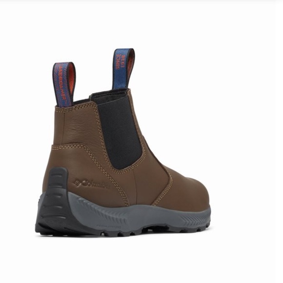 Men Columbia Landroamer  Espresso II Warp Red Scout Leather new in box Size 11.5 - Picture 3 of 10